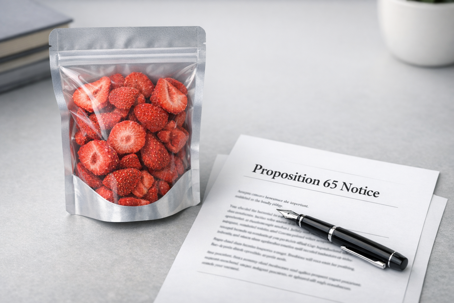 Prop 65: Lead Alleged in Signature Select Freeze‑Dried Fruit