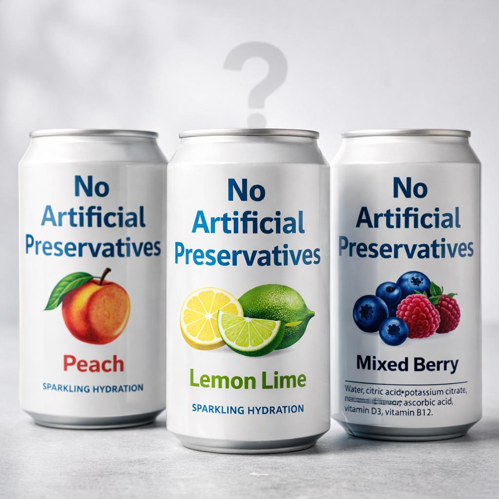 Positive Beverage Named in Class Action Lawsuit Alleging Misleading “No Artificial Preservatives” Labeling Despite Use of Citric Acid
